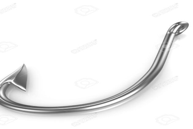 8842932-Shiny-fishing-hook-isolated-on-white-background-Stock-Photo-fish